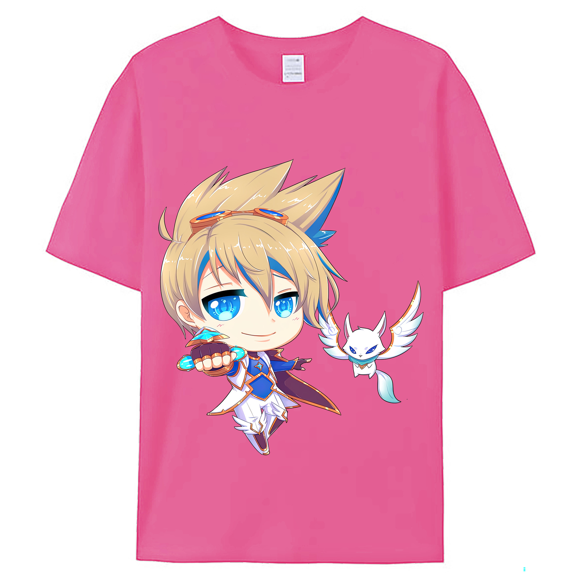（画像用） リーグ・オブ・レジェンド League of Legends LOL レディースカジュアルプリントTシャツ（綿100％）